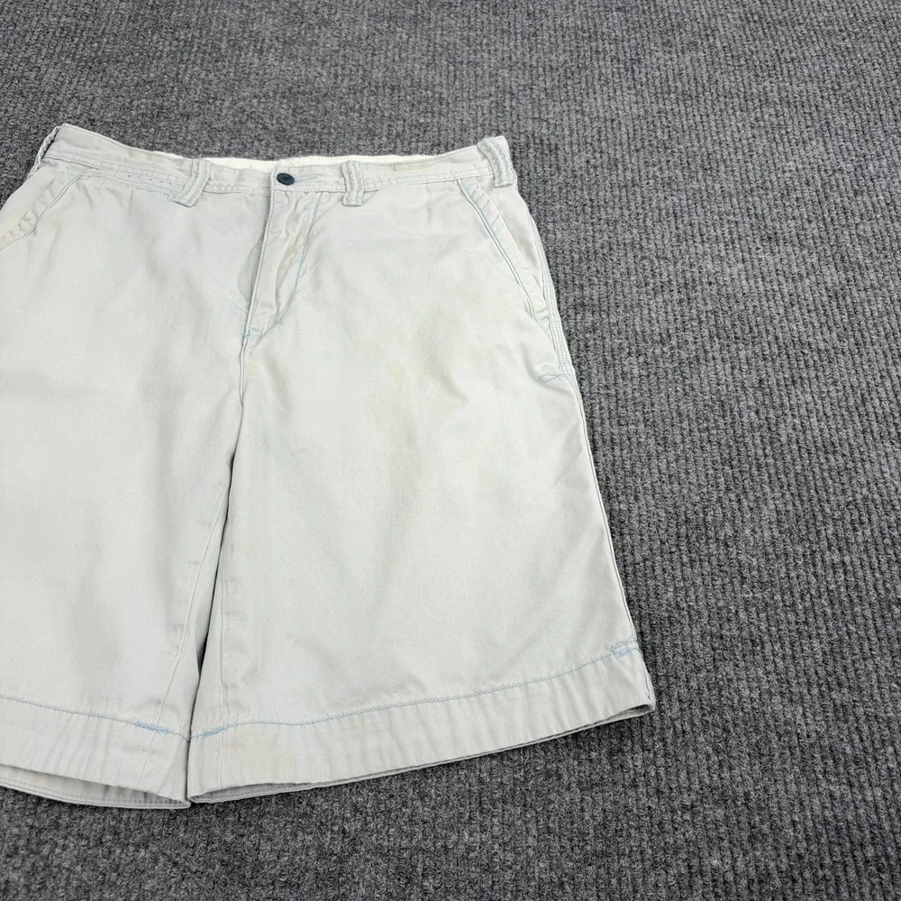 Polo Ralph Lauren Chino Shorts Mens 31 Light Blue Cotton Relaxed Casual Preppy